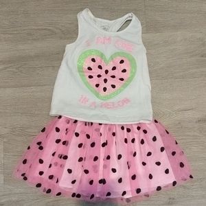 Cute watermelon outfit set